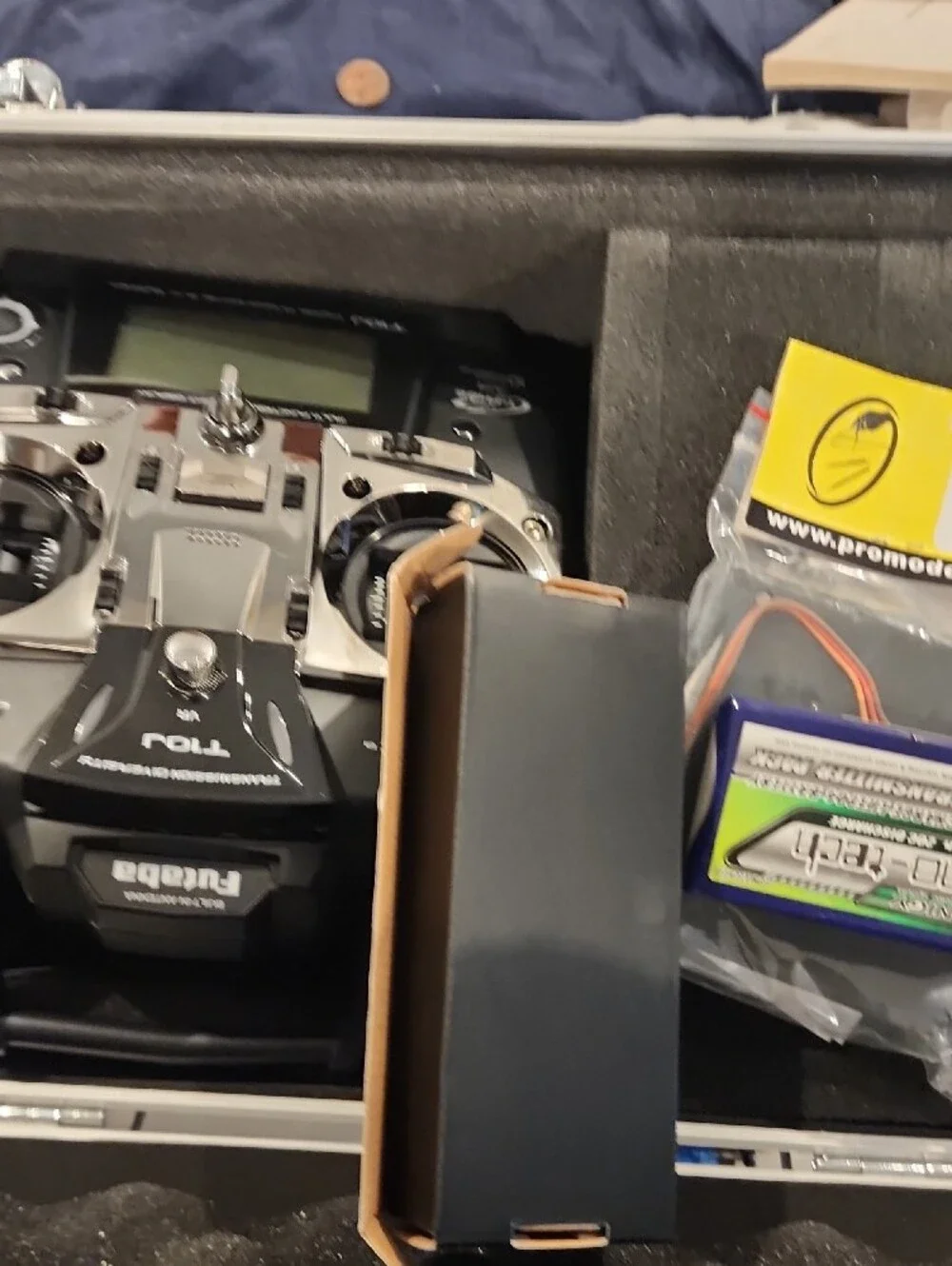 Black Remote Control Transmitter for RC Vehicles